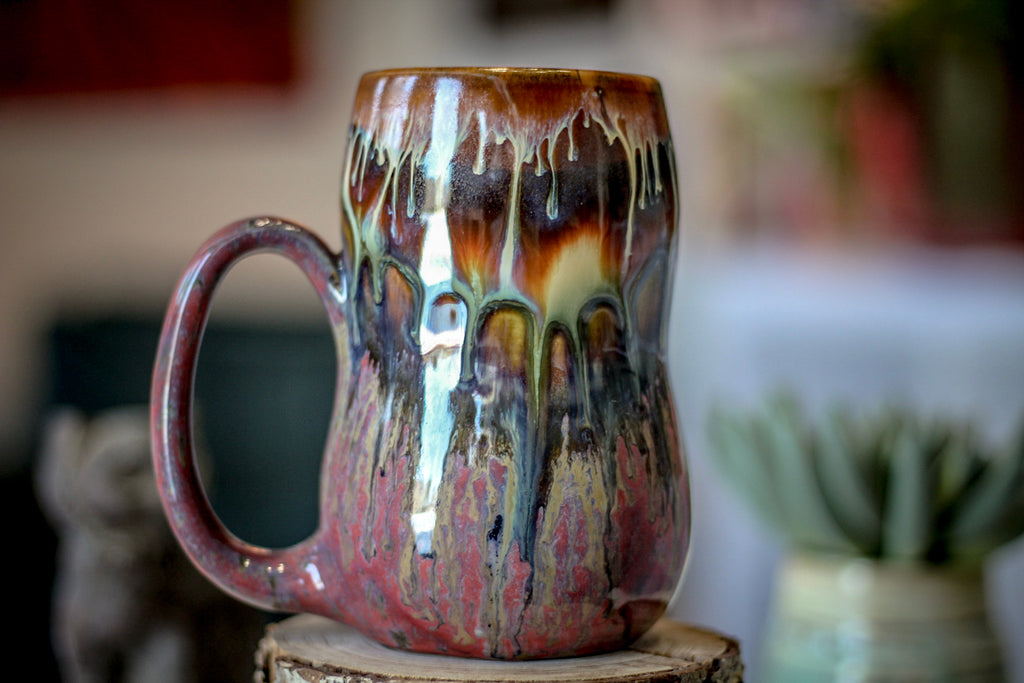 07-A New Earth Gourd Mug - MINOR MISFIT, 19 oz. - 10% off