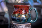 08-D Molten Melon Variation Flared Mug, 17 oz.