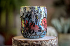 07-G EXPERIMENT Graffiti Petite Gourd Cup , 7 oz.