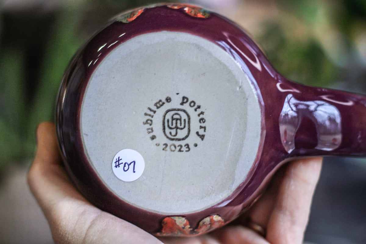 07-B Violet Twilight Mug - MINOR MISFIT, 25 oz. - 10% off