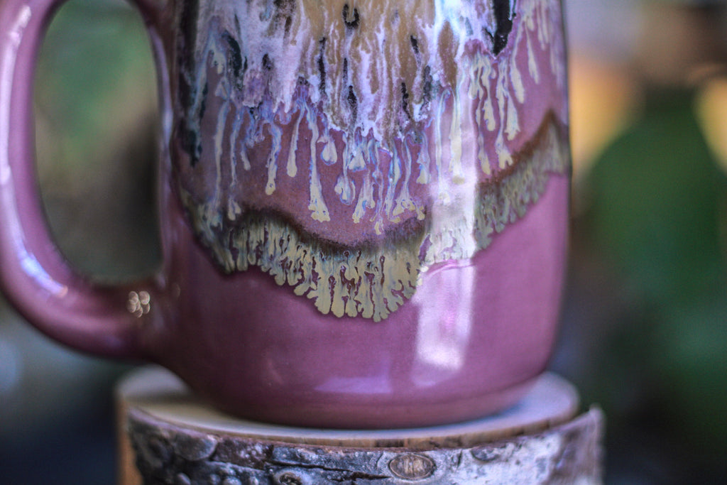 06-B Lavender Fields Notched Mug - MISFIT, 25 oz. - 15% off