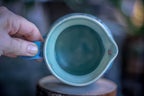 07-G Black & Blue Creamer Pitcher, 13 oz.