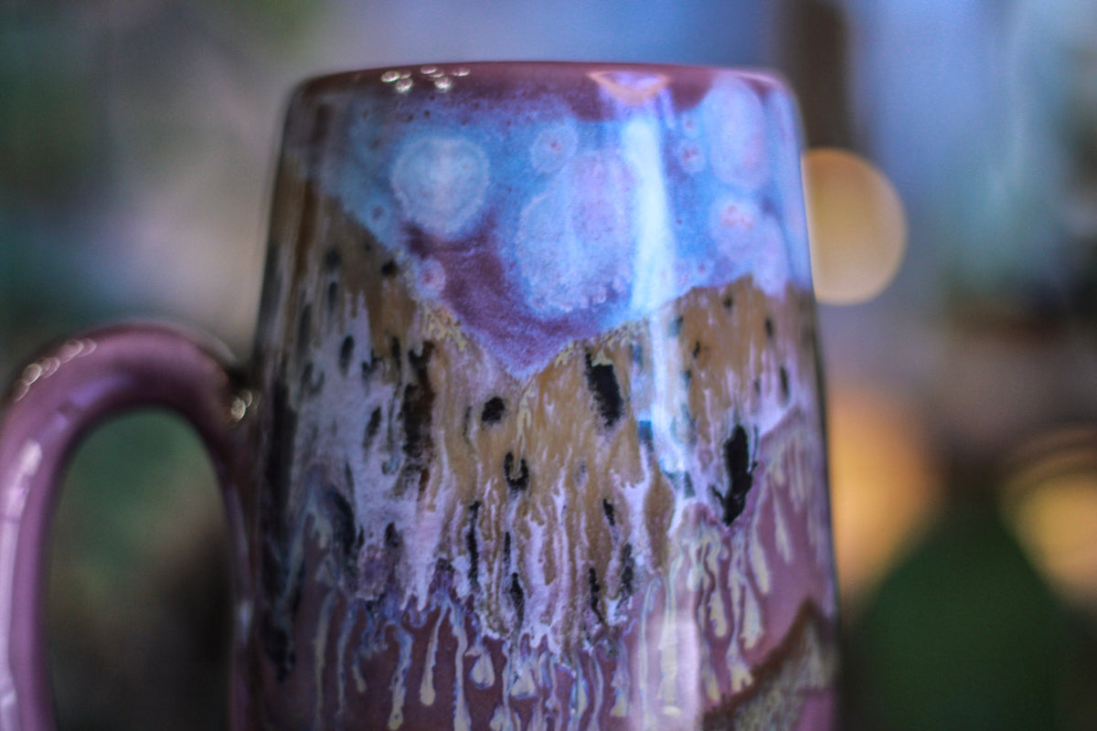 06-B Lavender Fields Notched Mug - MISFIT, 25 oz. - 15% off