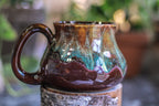 08-D Aqua Falls Barely Flared Mug -  MISFIT, 19 oz. - 10% off
