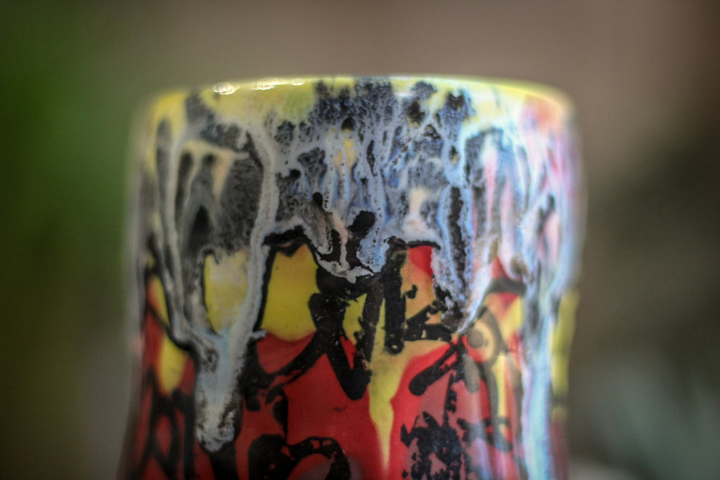 07-G EXPERIMENT Graffiti Petite Gourd Cup , 7 oz.