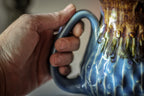09-D Arctic Wave Textured Mug, 17 oz.