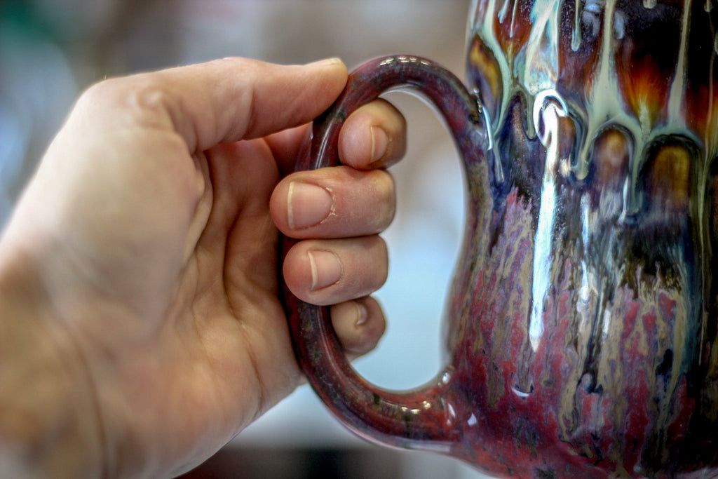 07-A New Earth Gourd Mug - MINOR MISFIT, 19 oz. - 10% off