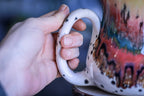 08-A Desert Rainbow Flared Mug - TOP SHELF, 22 oz.