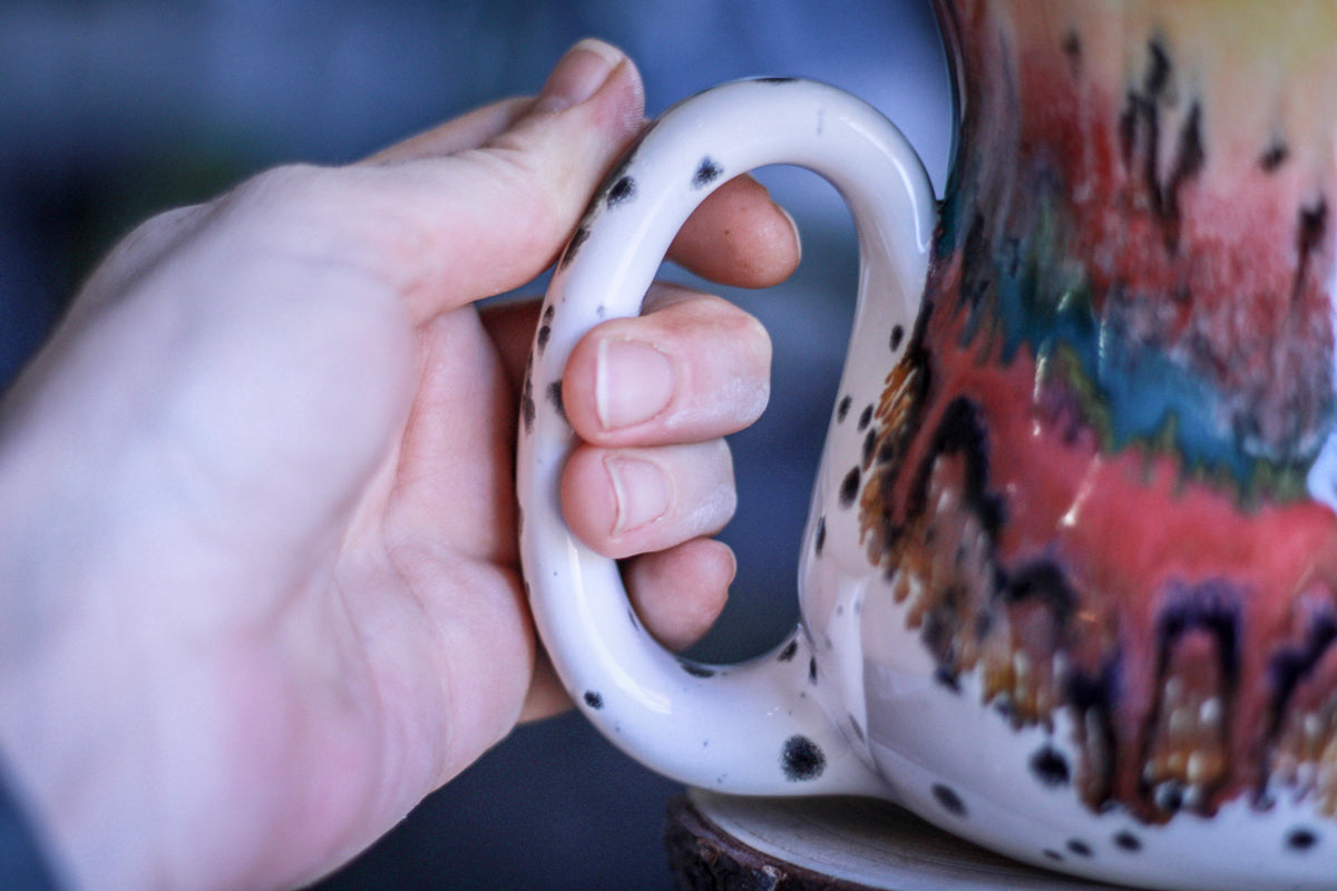 08-A Desert Rainbow Flared Mug - TOP SHELF, 22 oz.