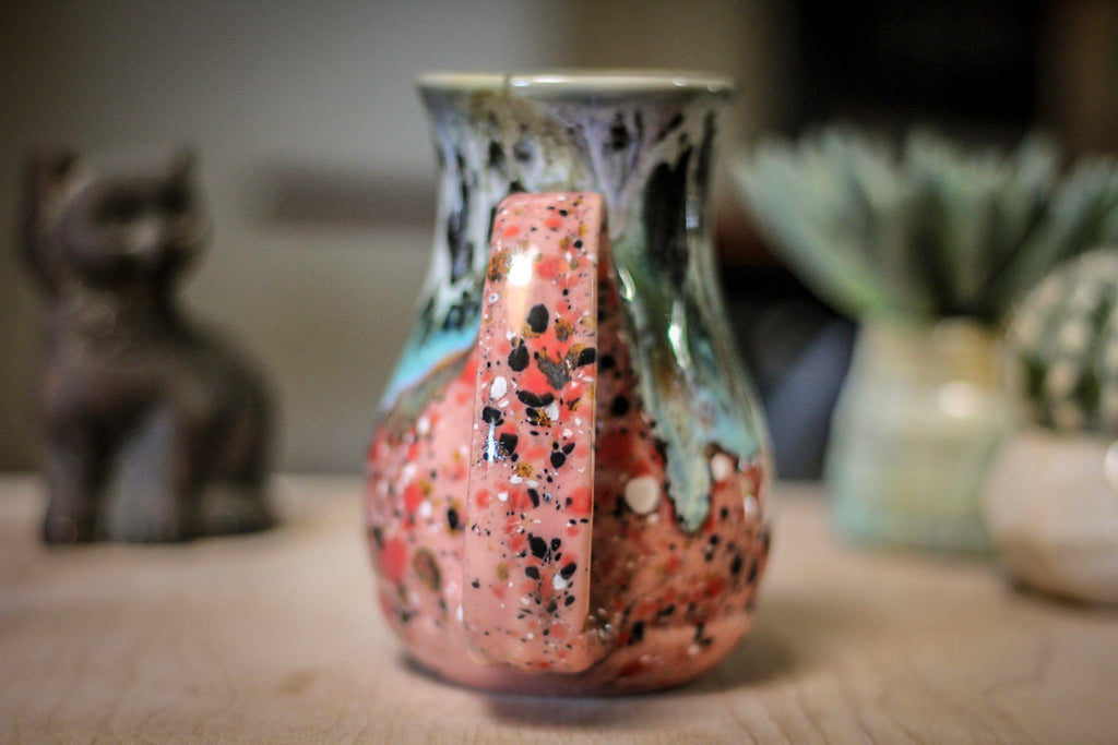 08-B Misty Mountain Granite Flared Acorn Mug, 18 oz.