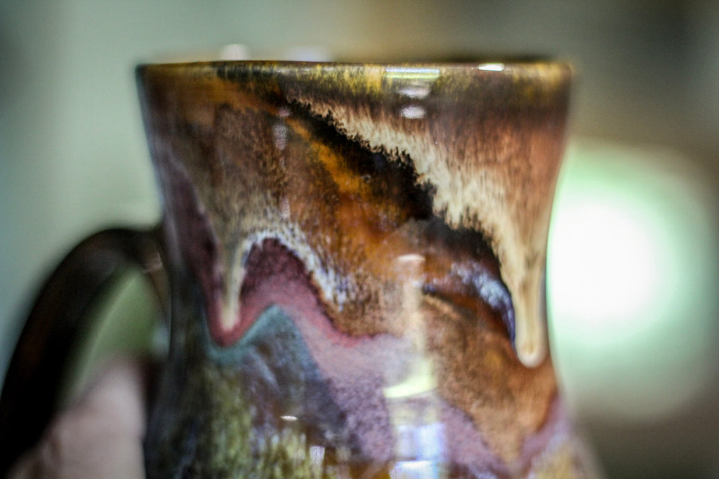 07-C Rainbow Grotto Barely Flared Mug, 22 oz.
