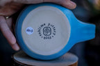07-G Black & Blue Creamer Pitcher, 13 oz.