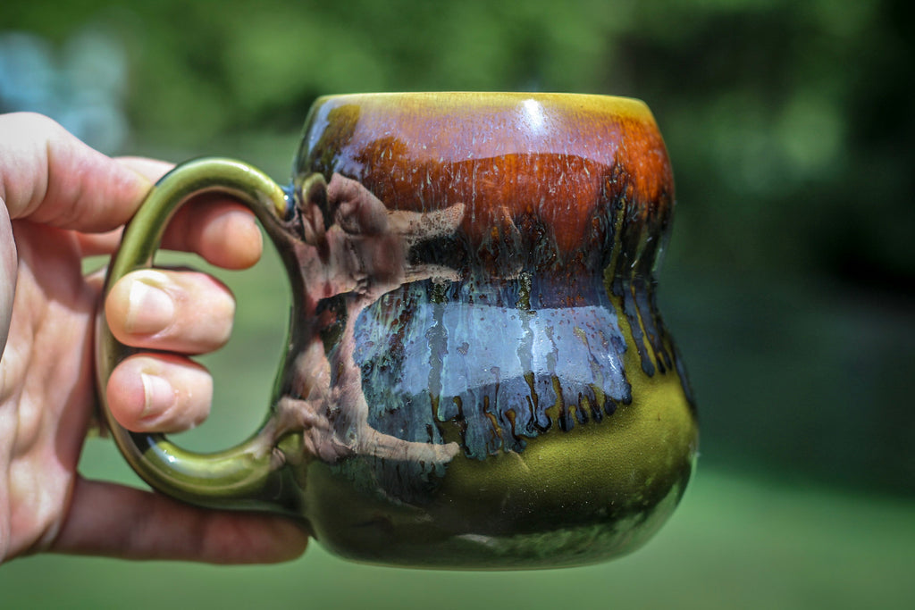 08-F Irish Moss Gourd Mug, 11 oz.