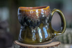 08-F Irish Moss Small Leaning Mug, 11 oz.