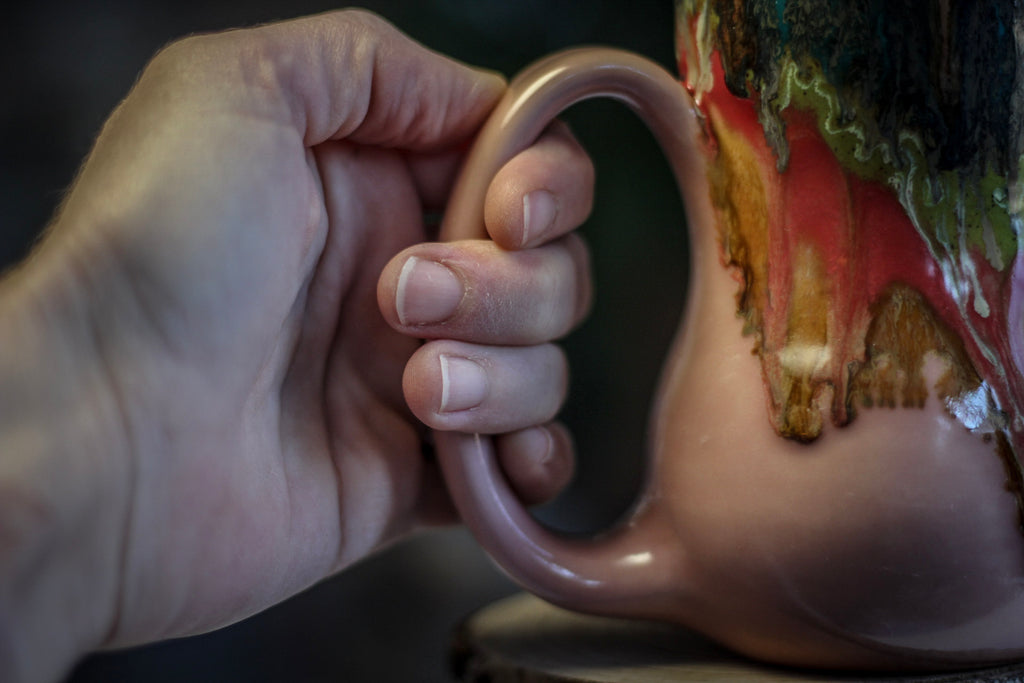 07-B Grotto Variation Gourd Mug, 17 oz.