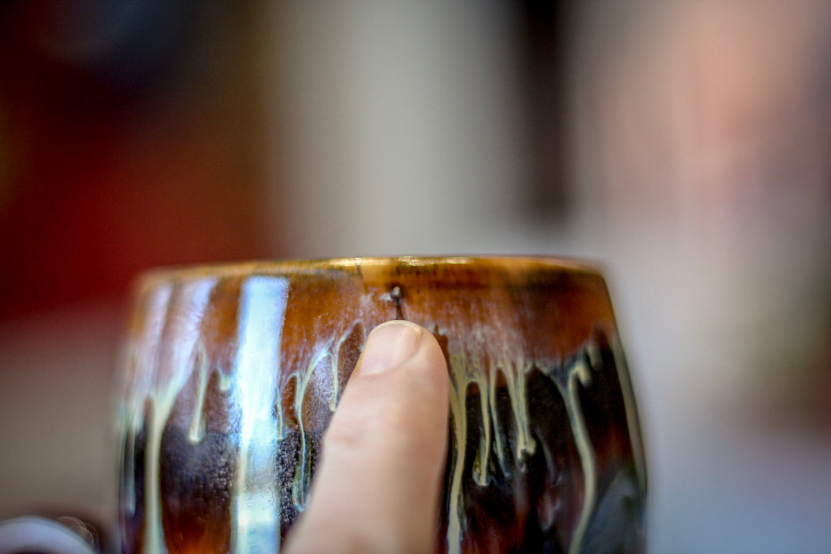 07-A New Earth Gourd Mug - MINOR MISFIT, 19 oz. - 10% off