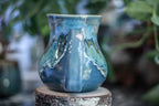 08-D Blue PROTOTYPE Flared Mug - MINOR MISFIT, 18 oz. - 10% off