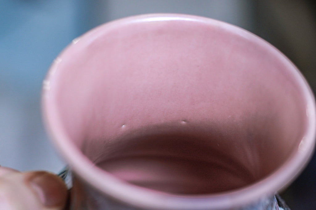 01-D Granny's Lace Flared Textured Mug - MINOR MISFIT, 22 oz. - 10% off