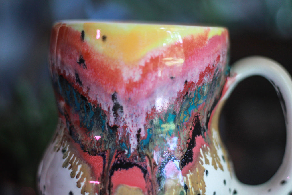 01-A+ Desert Rainbow PROTOTYPE Gourd Mug - TOP SHELF NEXT LEVEL, 20 oz.