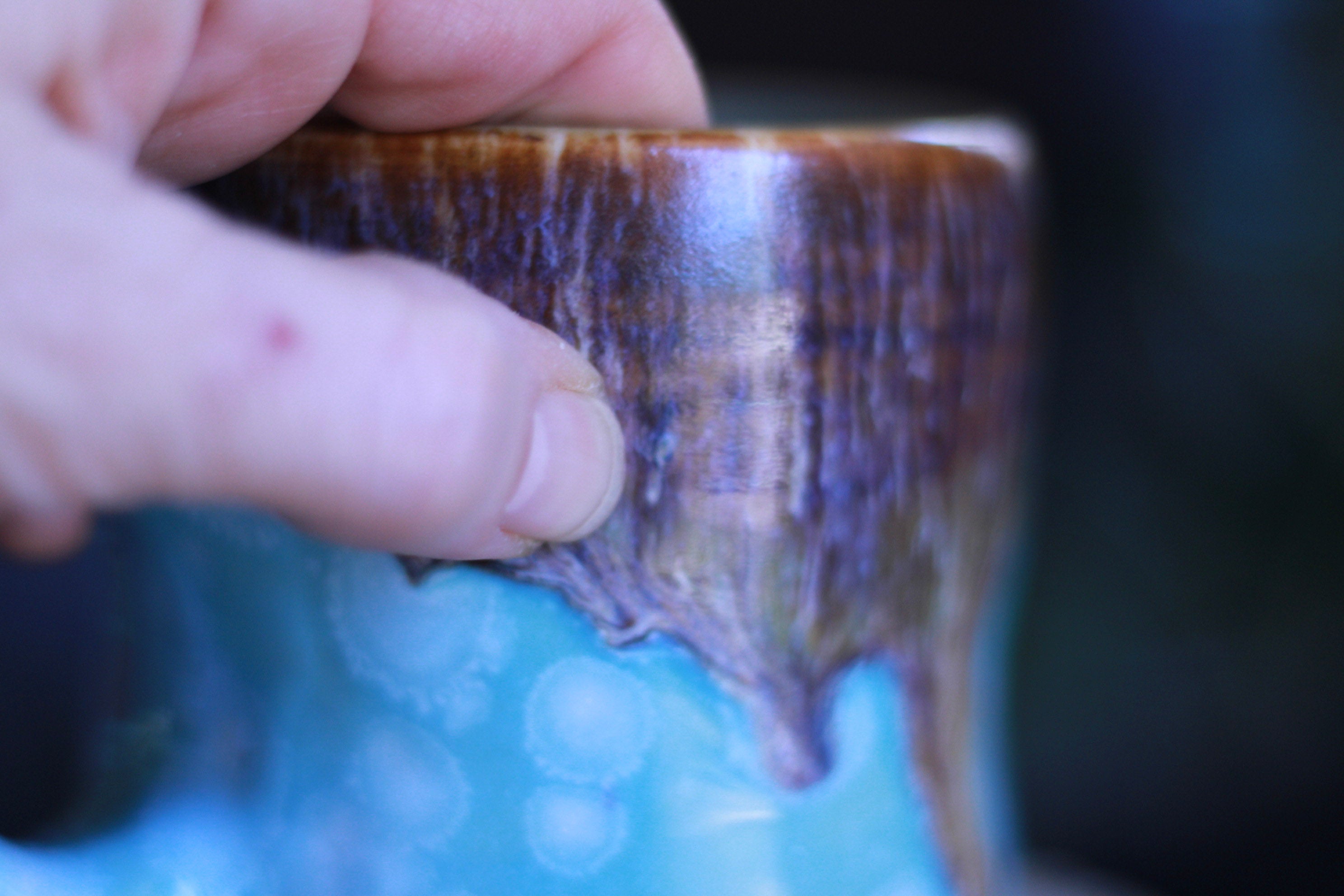 01-E Artic Wave Textured Mug, 10 oz.