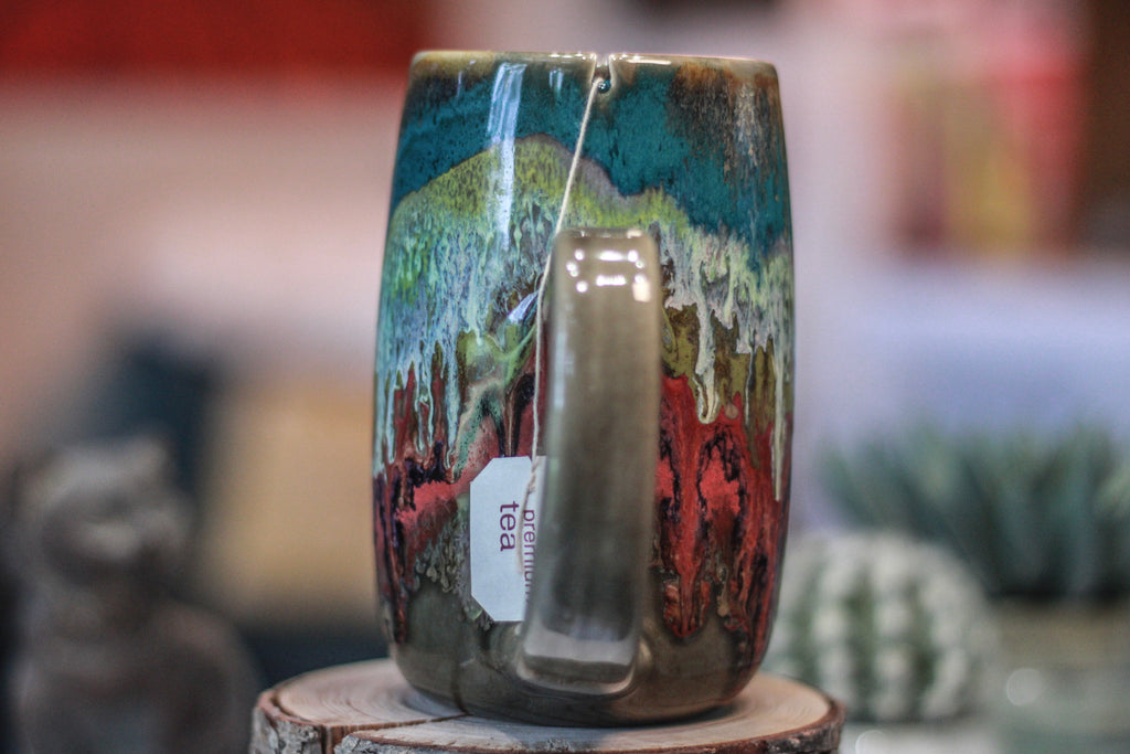 08-B Smokey Grotto Variation Notched Mug, 19 oz.