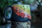 08-C Rainbow Squat Gourd Mug, 24 oz.