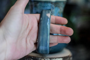 08-D Blue PROTOTYPE Flared Mug - MINOR MISFIT, 18 oz. - 10% off
