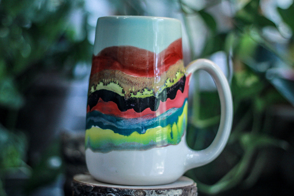 09-B Rainbow Valley PROTOTYPE Mug, 24 oz.