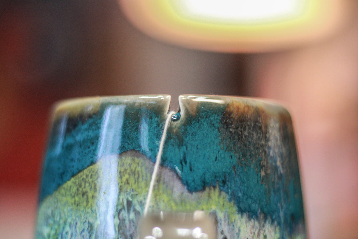 08-B Smokey Grotto Variation Notched Mug, 19 oz.
