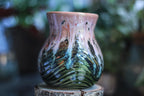 08-D Watermelon Notched Flared Textured Mug, 21 oz.