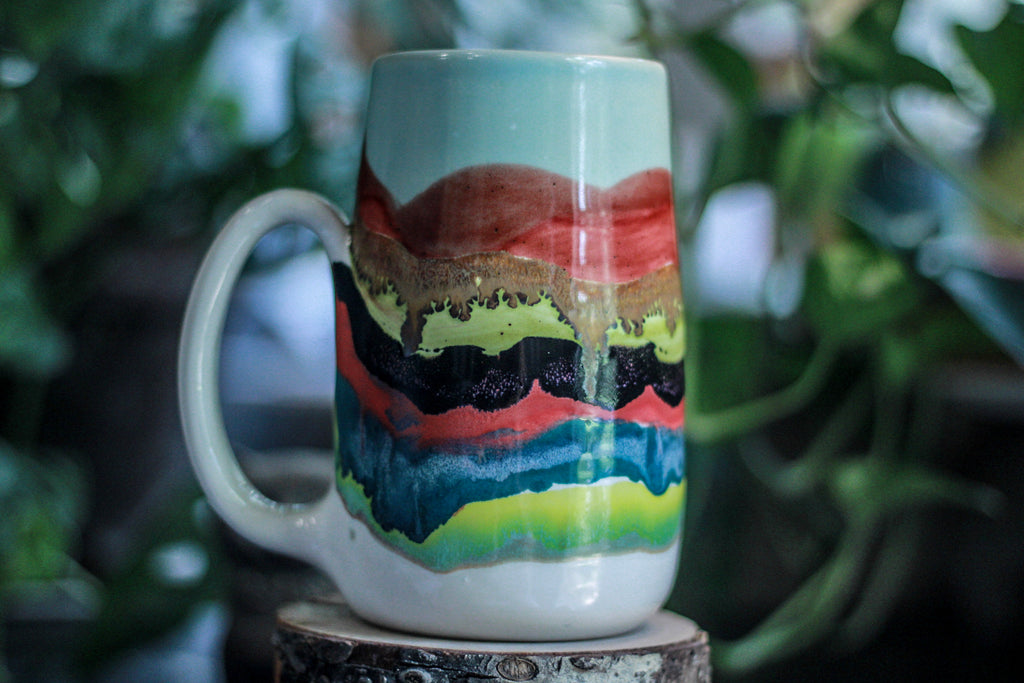 09-B Rainbow Valley PROTOTYPE Mug, 24 oz.