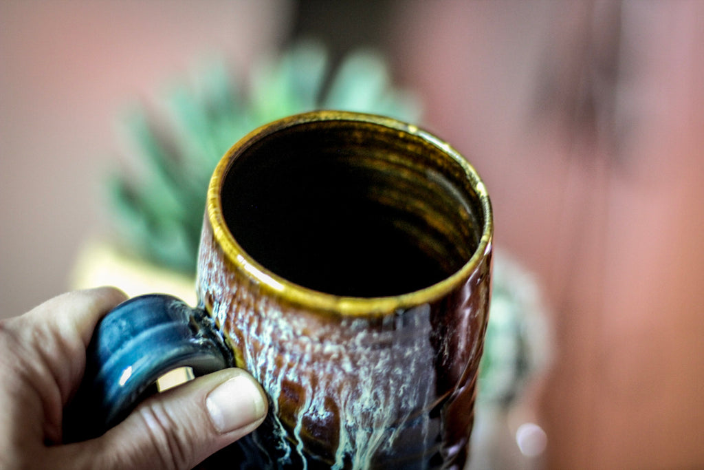 09-D New Wave Textured Stein Mug - MISFIT, 14 oz. - 10% off