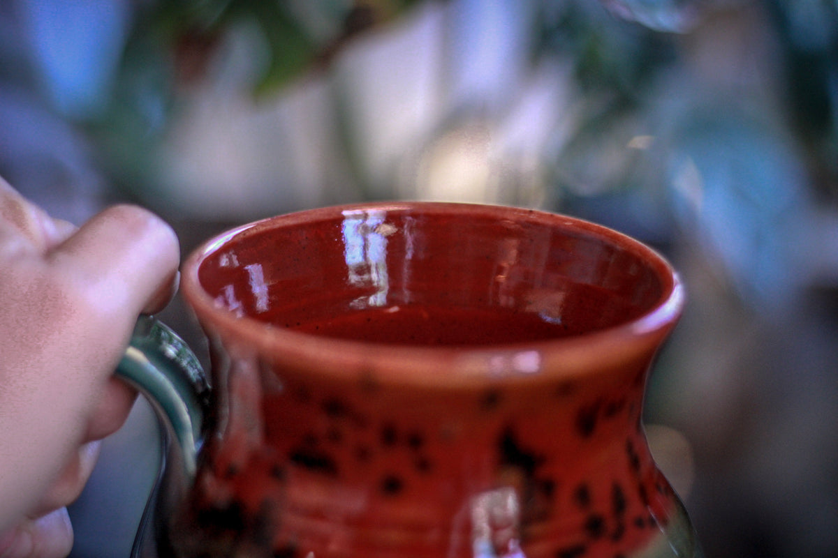 08-D Molten Melon Variation Flared Mug, 17 oz.
