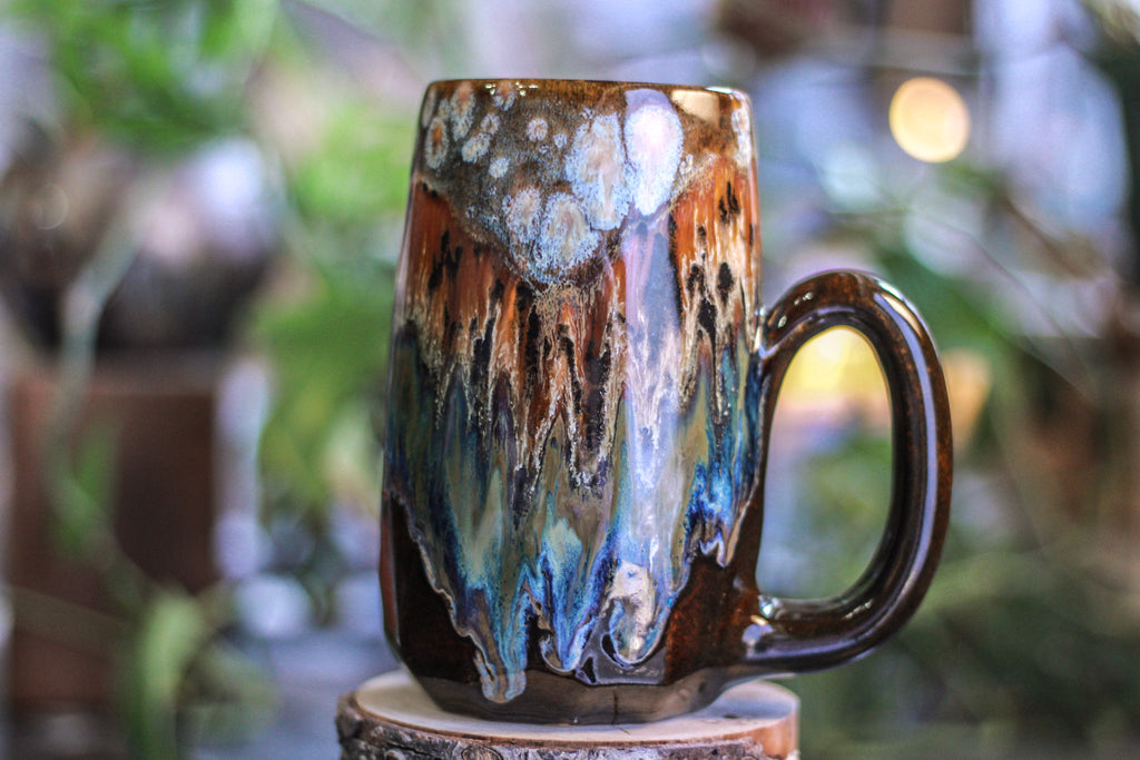 07-B Desert Oasis Crystal Mug, 25 oz.