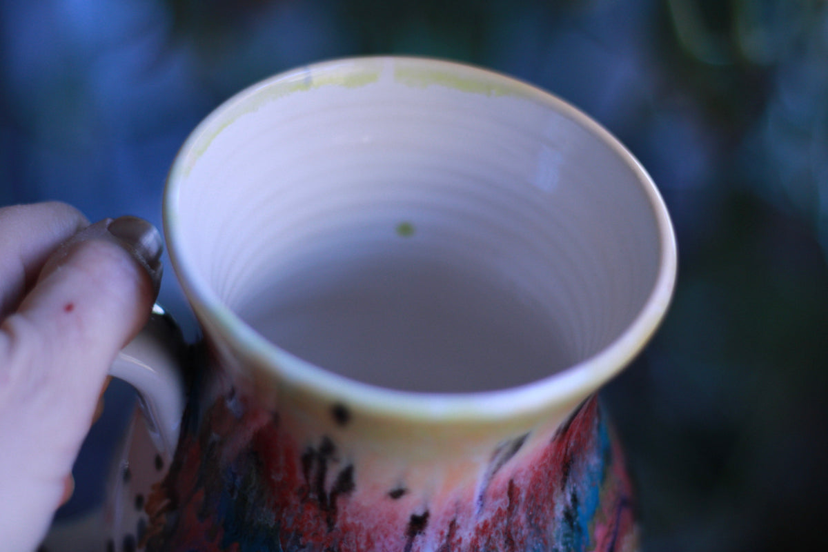 08-A Desert Rainbow Flared Mug - TOP SHELF, 22 oz.