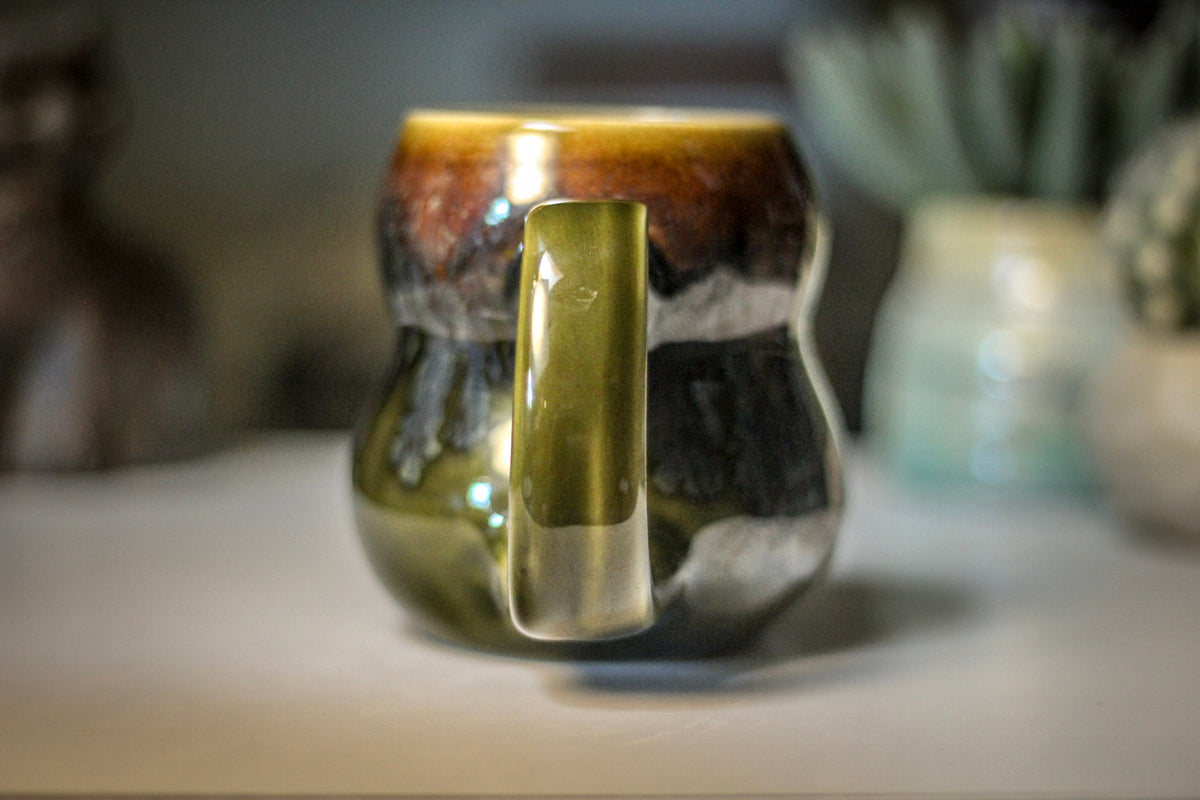08-F Irish Moss Gourd Mug, 11 oz.