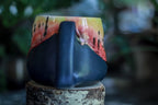 08-C Rainbow Squat Gourd Mug, 24 oz.