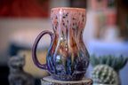 08-B Coral Mountain Meadow Gourd Acorn Mug - TOP SHELF, 22 oz.