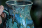 08-D Blue PROTOTYPE Flared Mug - MINOR MISFIT, 18 oz. - 10% off