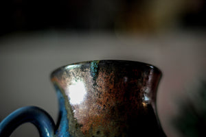 10-B Copper Agate Barely Flared Textured Acorn Mug - TOP SHELF, 18 oz.