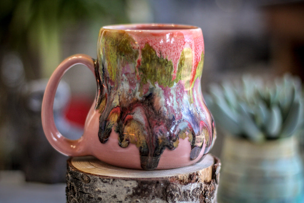 08-C Grotto Variation Gourd Mug, 15 oz.