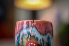 07-C Coral Grotto Notched Gourd Mug, 17 oz.