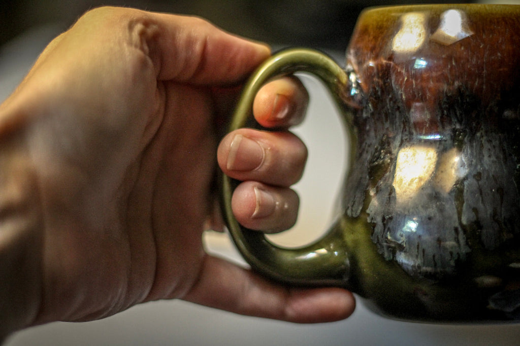 08-F Irish Moss Gourd Mug, 11 oz.