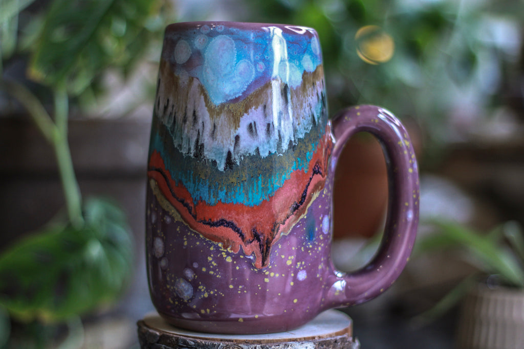 07-B Lavender Fields Variation Mug, 24 oz.