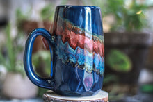 Load image into Gallery viewer, 08-B Fire &amp; Ice Notched Crystal Mug, 24 oz.