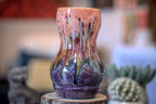 08-B Coral Mountain Meadow Gourd Acorn Mug - TOP SHELF, 22 oz.