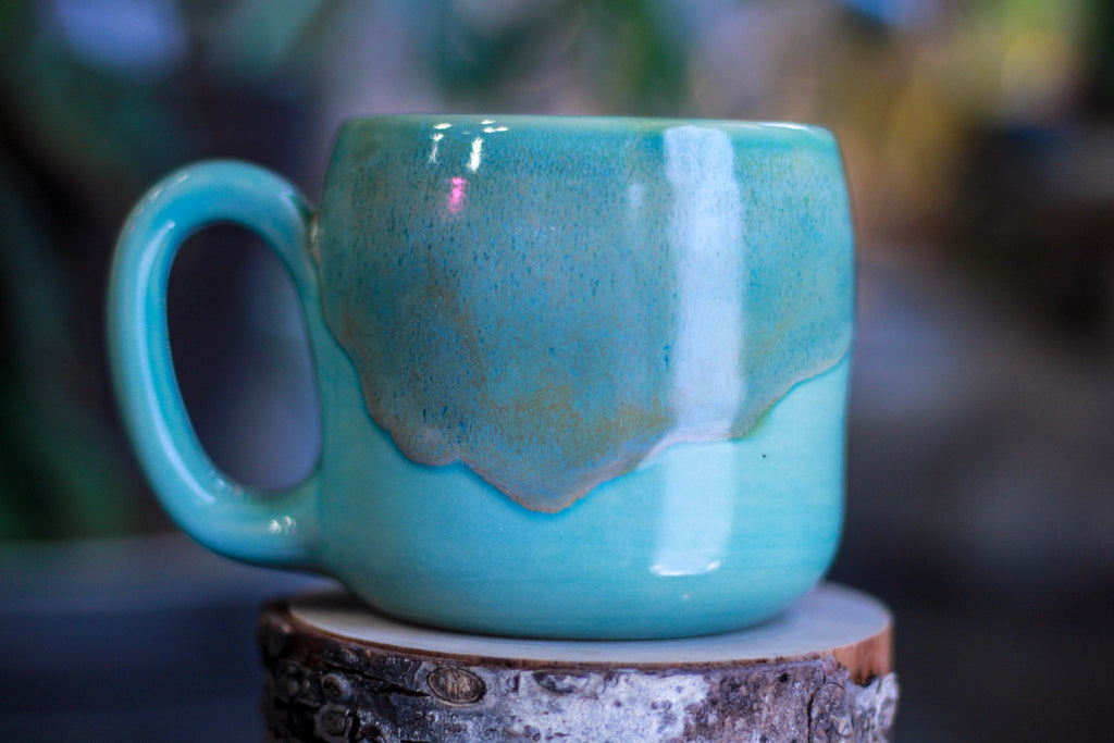 08-F Atlantean Jade PROTOTYPE Gourd Mug, 14 oz.