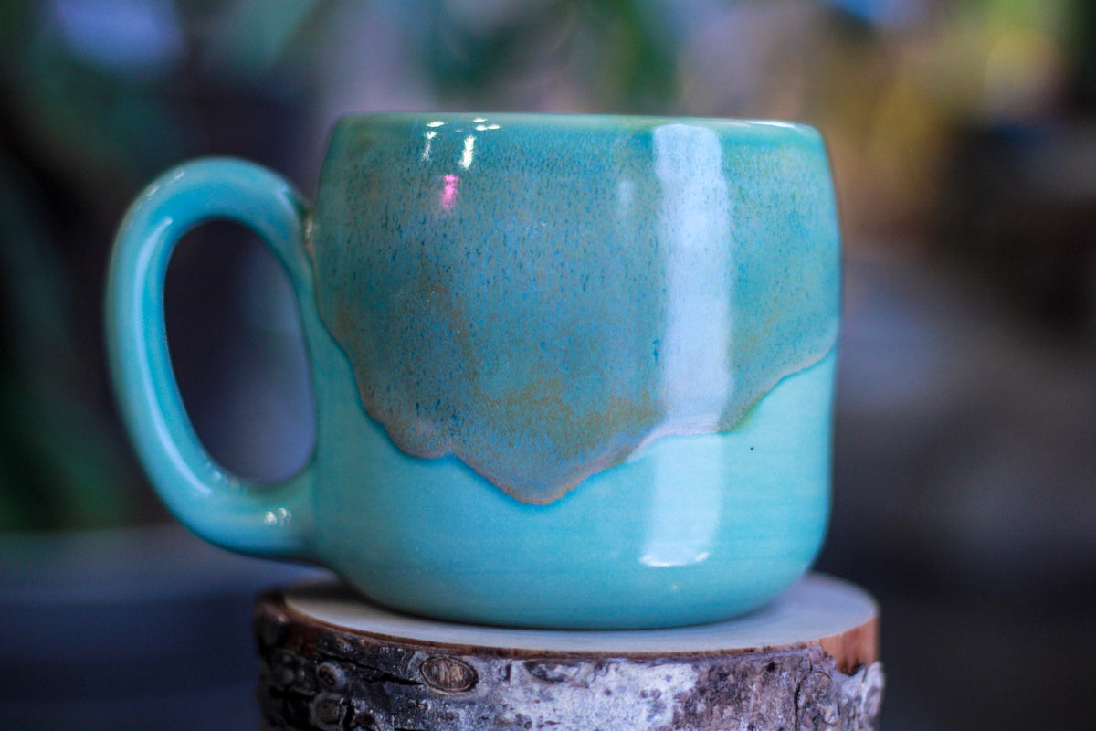 08-F Atlantean Jade PROTOTYPE Gourd Mug, 14 oz.