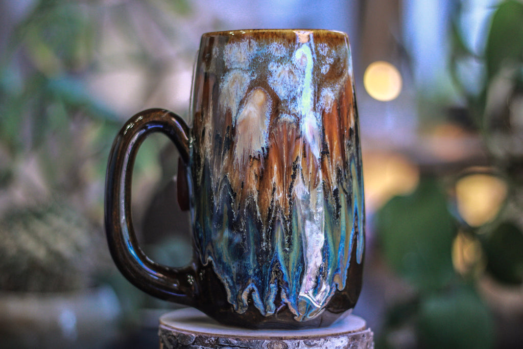 07-B Desert Oasis Crystal Notched Mug - TOP SHELF, 24 oz.