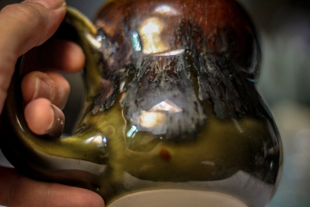 08-F Irish Moss Gourd Mug, 11 oz.